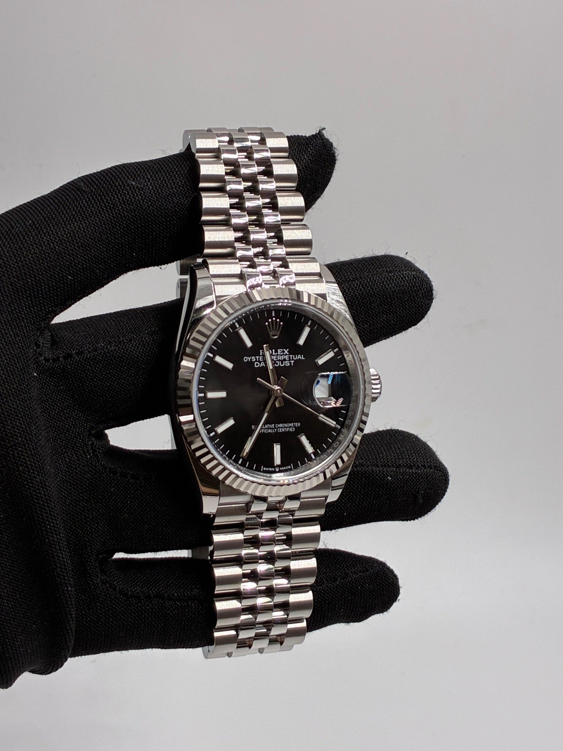 Rolex Datejust 36 126234 Black Index Jubilee 2026 – EW Watches