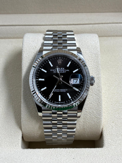 Rolex Datejust 36 126234 Black Index Jubilee 2026