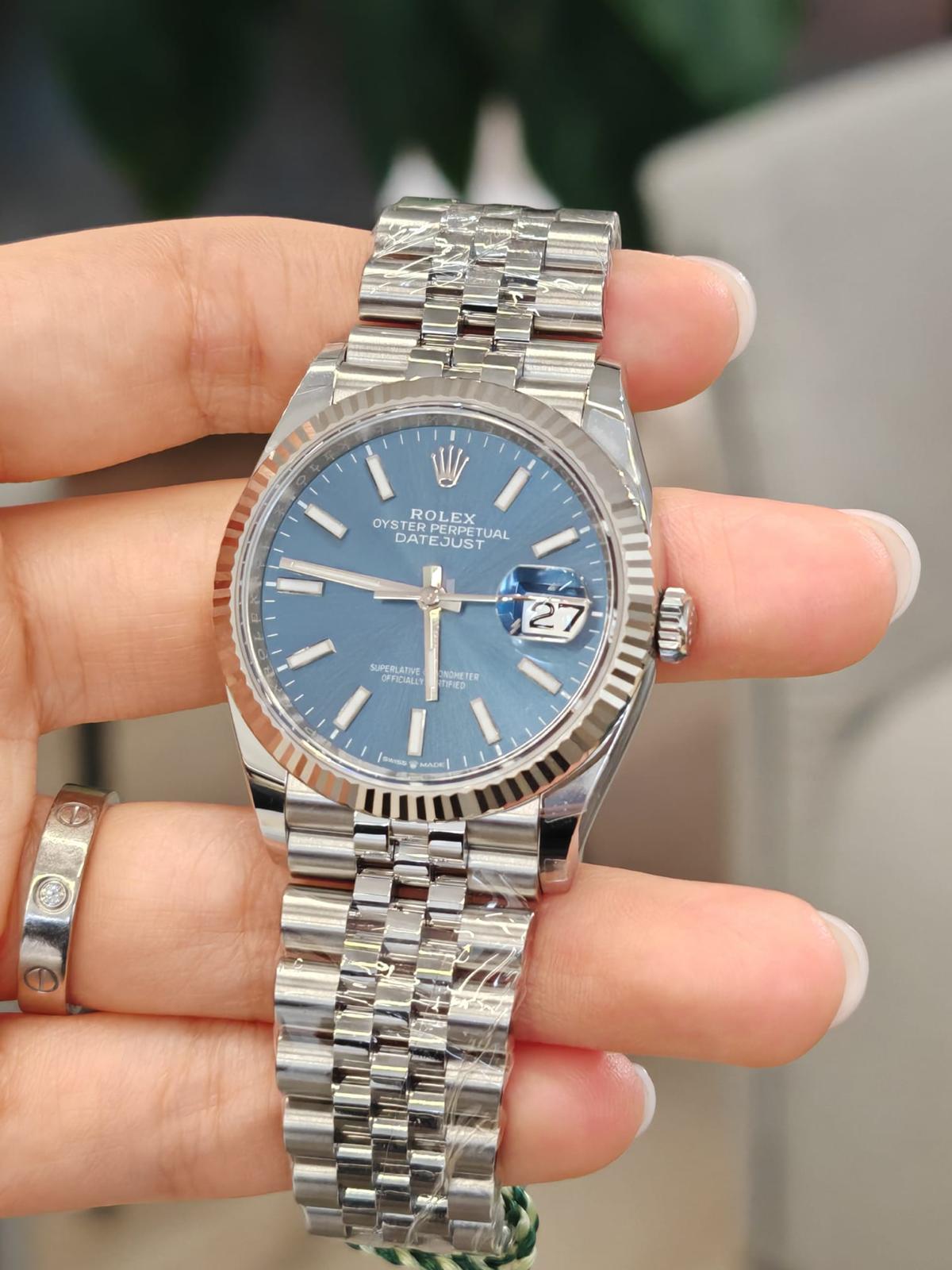 Rolex Datejust 36 126234 Blue Index Jubilee 2026