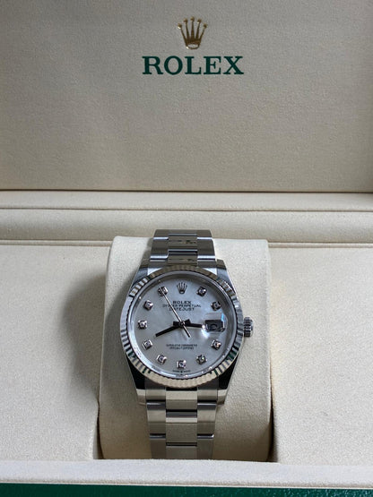 Rolex Datejust 36 126234NG White Oyster 2025