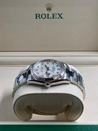 Rolex Datejust 36 126234NG White Oyster 2025