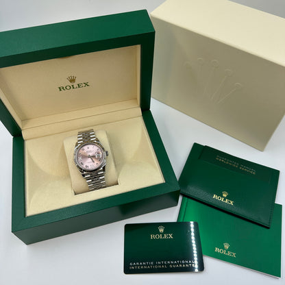 Rolex Datejust 36 126234 Pink Roman VIIX Diamond Dial Jubilee