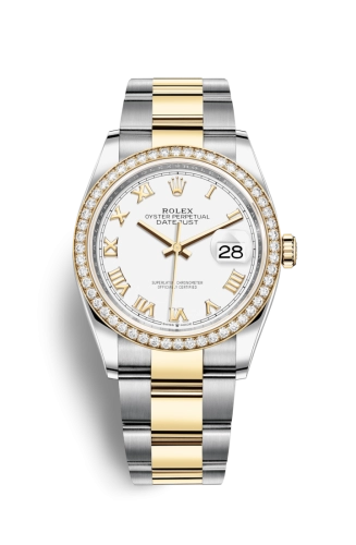Rolex Datejust 36 126283RBR White Roman Oyster