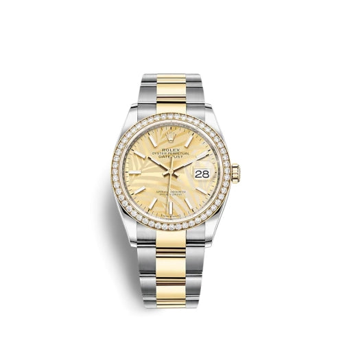 Rolex Datejust 36 126283RBR Golden Palm Oyster