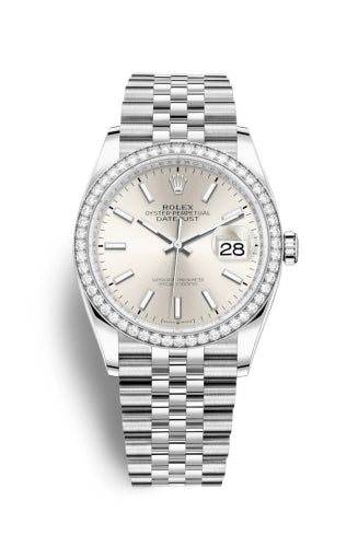Rolex Datejust 36 126284RBR Silver Index Jubilee
