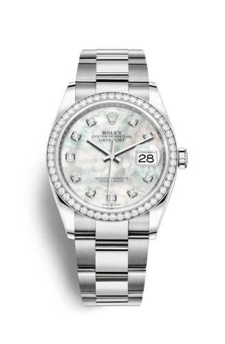 Rolex Datejust 36 126284RBR NG White Oyster
