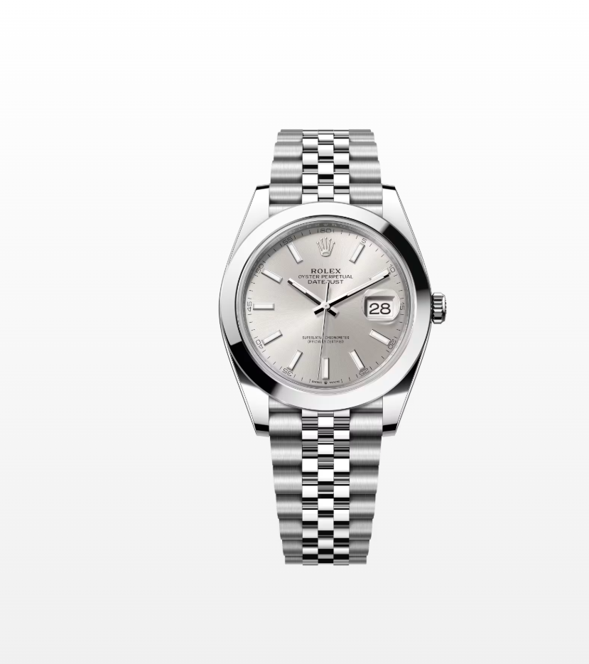 Rolex Datejust 41 126300 Silver Index Jubilee 2025