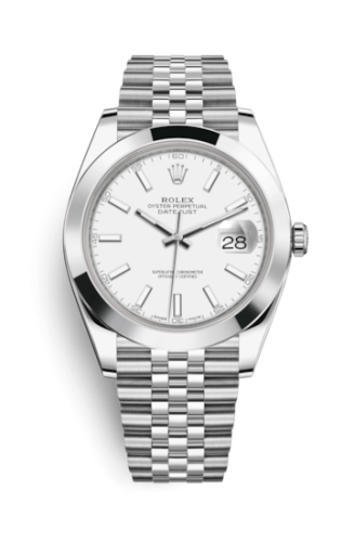 Rolex Datejust 41 126300 White Jubilee