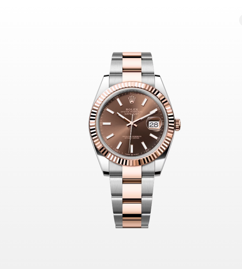 Rolex Datejust 41 126331 Chocolate Index Oyster