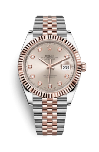 Rolex Datejust 41 126331G Sundust Diamond Dial Jubilee