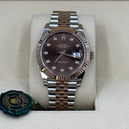 Rolex Datejust 41 126331G Choco Jubilee 2025