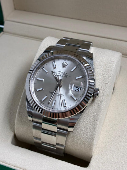 Rolex Datejust 41 126334 Silver Index Oyster 2026