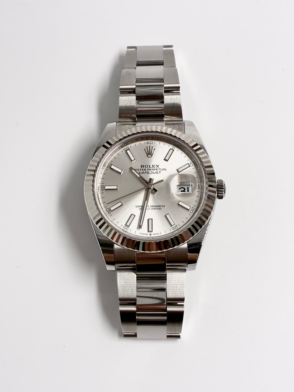 Rolex Datejust 41 126334 Silver Index Oyster 2026