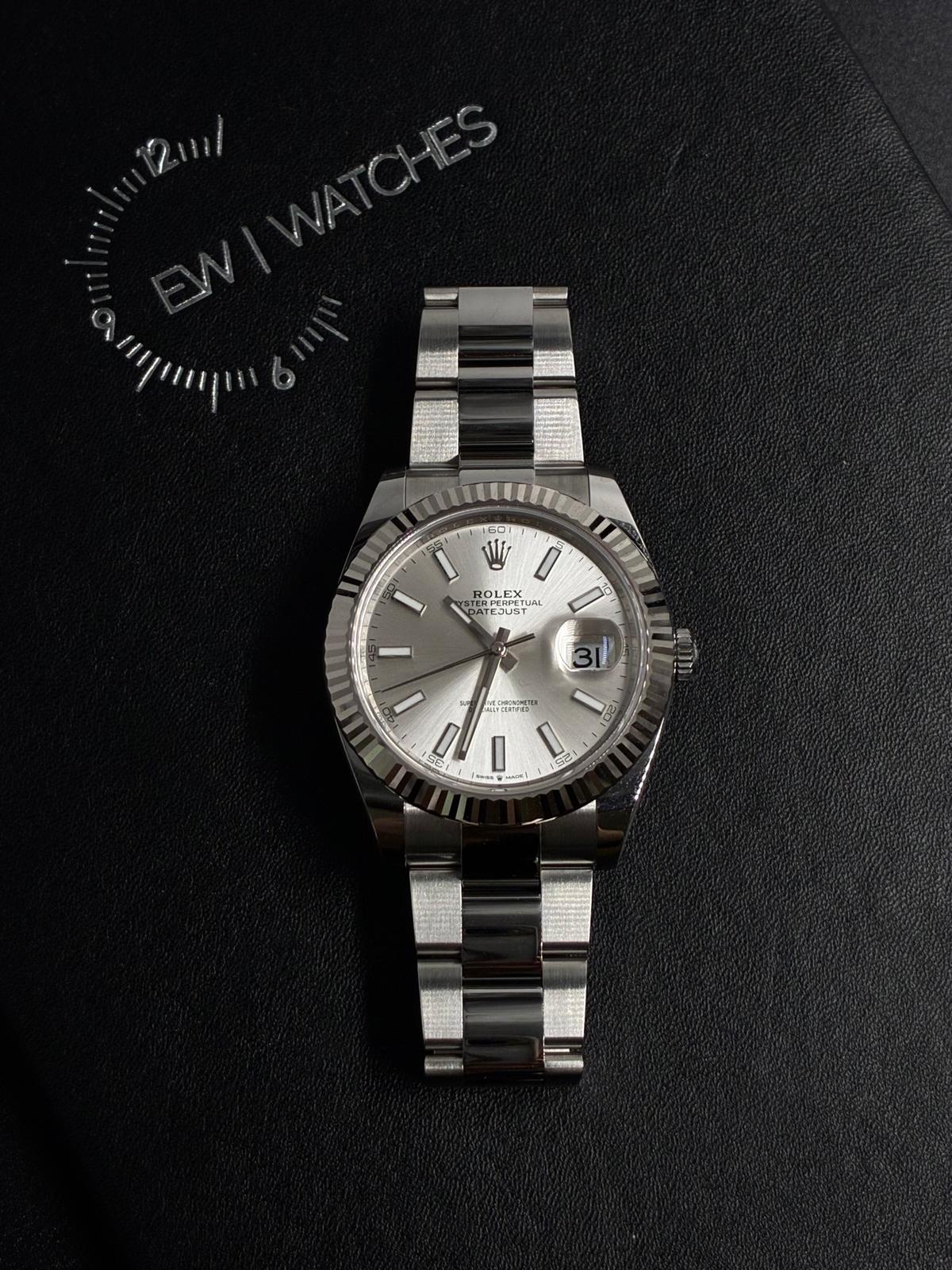 Rolex Datejust 41 126334 Silver Index Oyster 2026