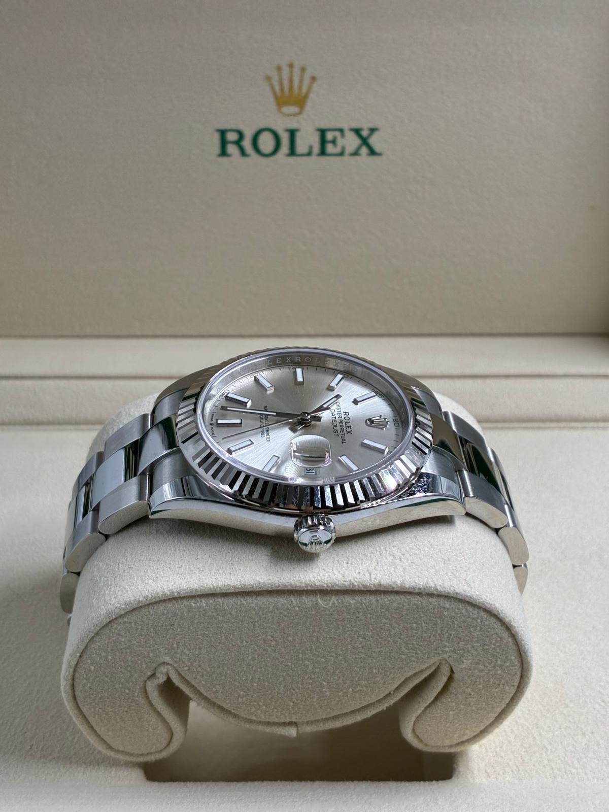 Rolex Datejust 41 126334 Silver Index Oyster 2026