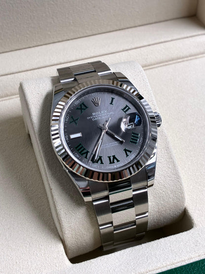 Rolex Datejust 41 126334 Wimbledon Oyster 2026
