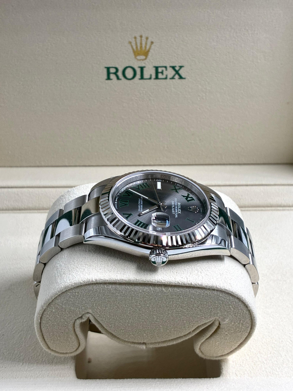 Rolex Datejust 41 126334 Wimbledon Oyster 2026
