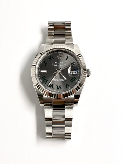 Rolex Datejust 41 126334 Wimbledon Oyster 2026