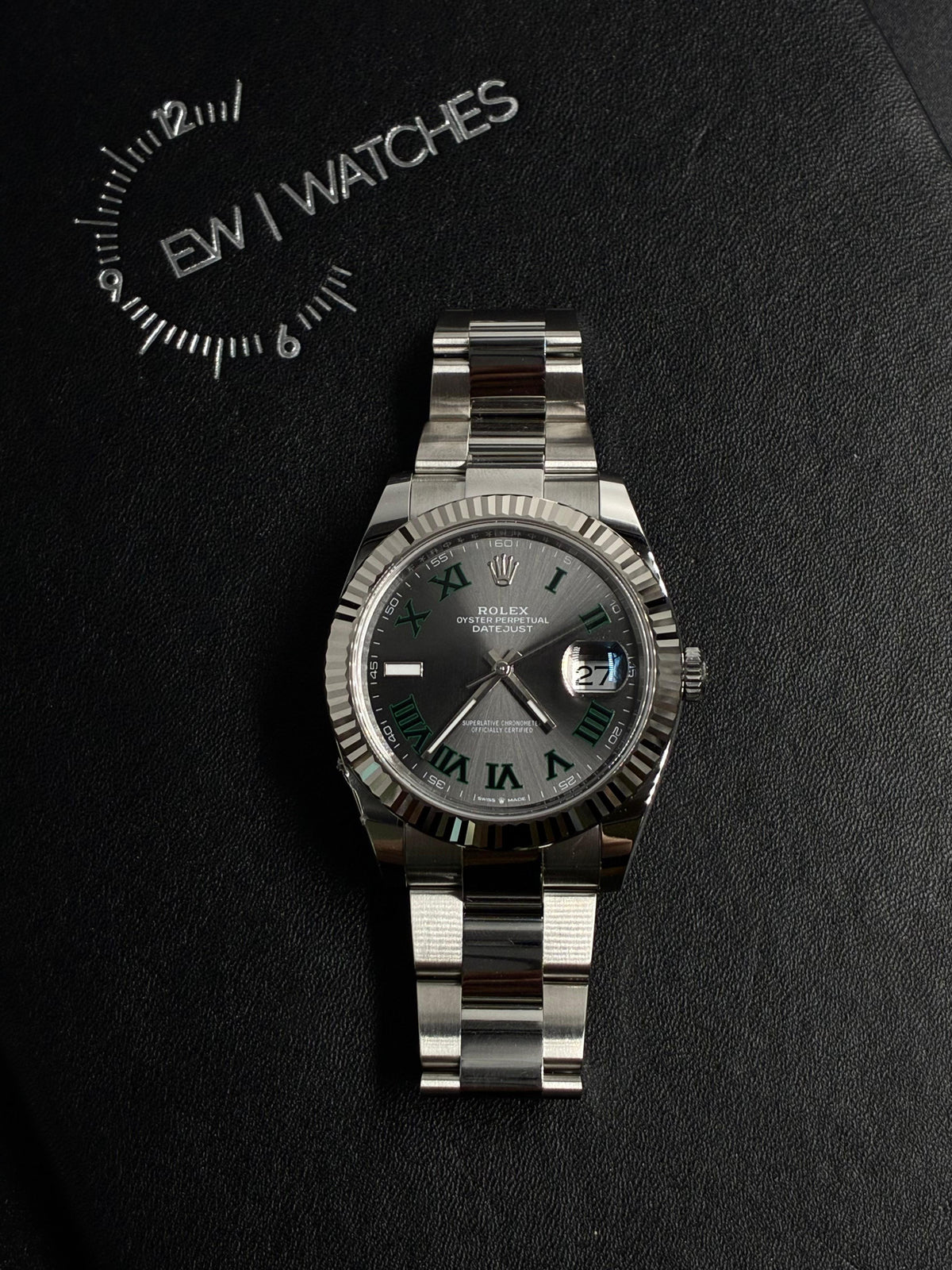 Rolex Datejust 41 126334 Wimbledon Oyster 2026