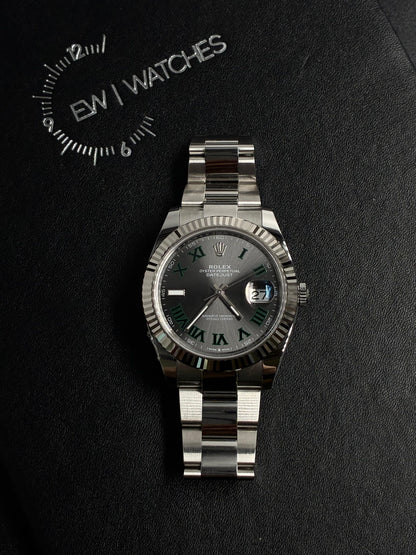 Rolex Datejust 41 126334 Wimbledon Oyster 2026
