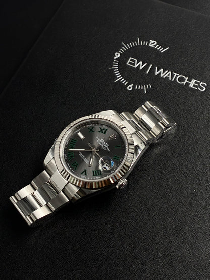 Rolex Datejust 41 126334 Wimbledon Oyster 2026