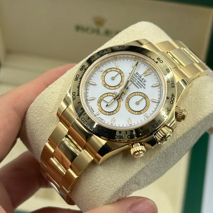 Rolex Cosmograph Daytona 126508 White
