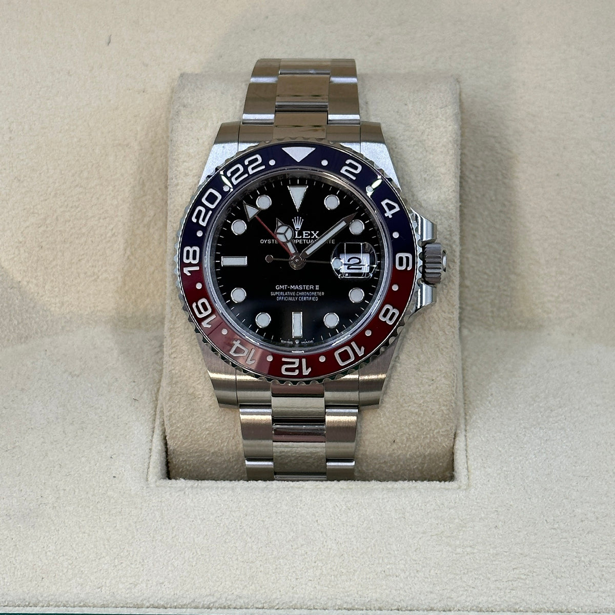 Rolex GMT-Master II 40MM 126710BLRO Oyster 2025