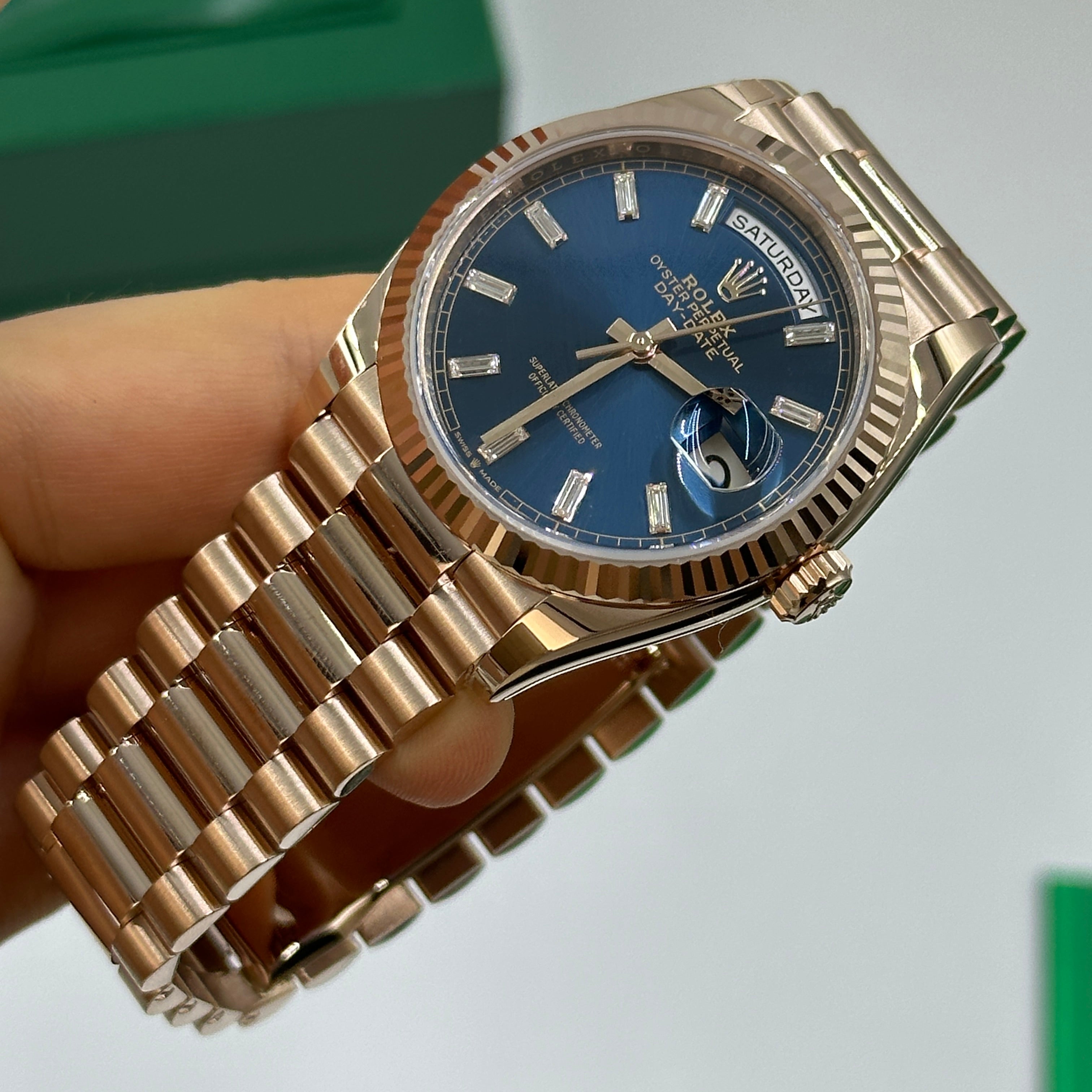 Rolex Day-Date 36 128235A Blue 2024