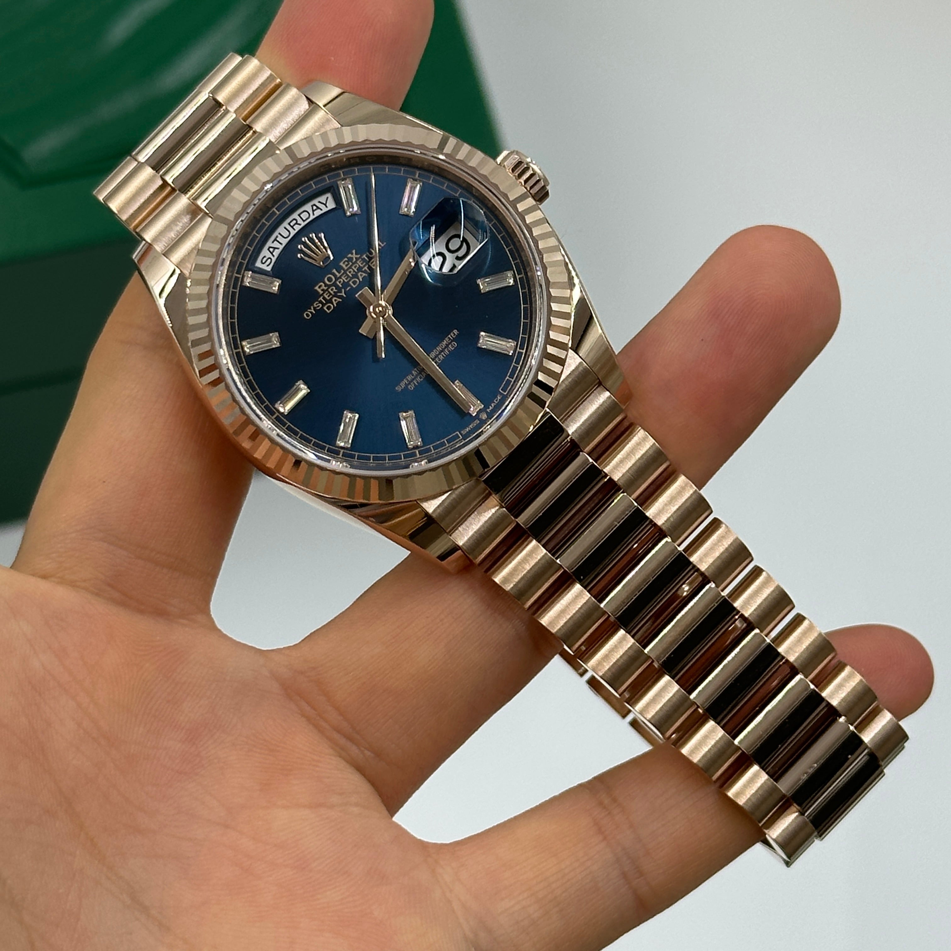 Rolex Day-Date 36 128235A Blue 2024