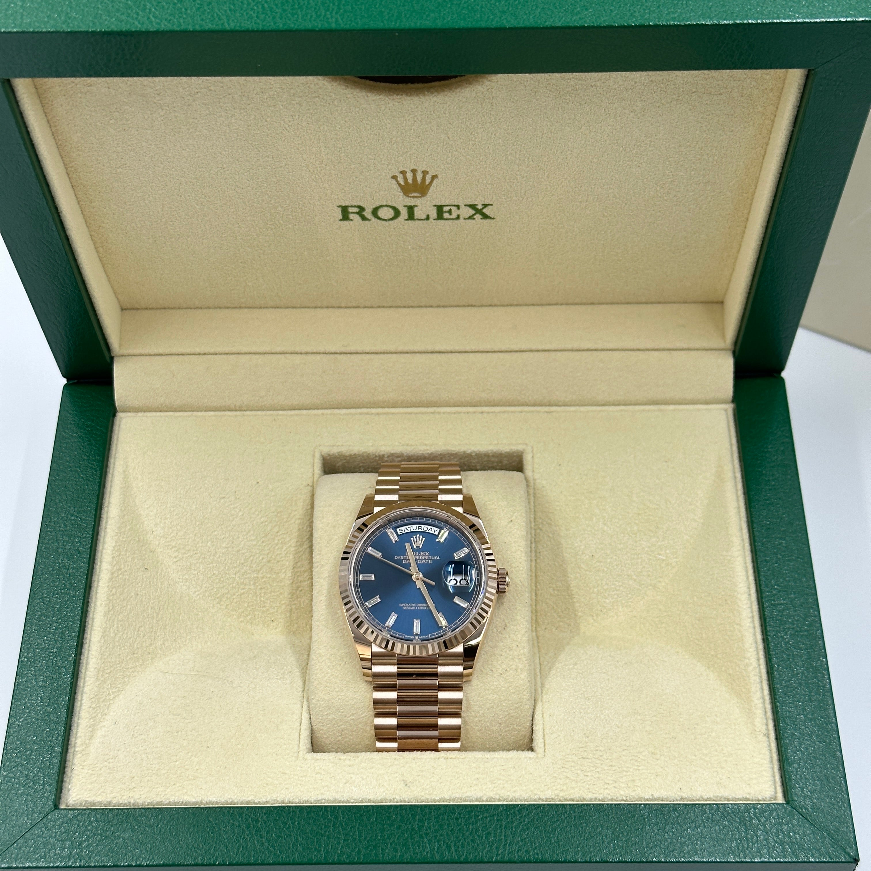 Rolex Day-Date 36 128235A Blue 2024