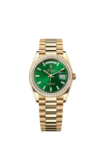 Rolex Day-Date 36 128348RBR Bright Green