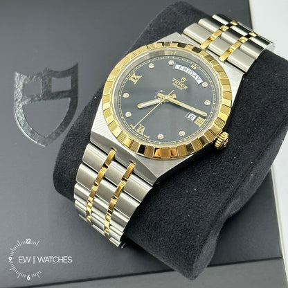 Tudor Royal 41mm 28603-0005 Black Diamonds 2023