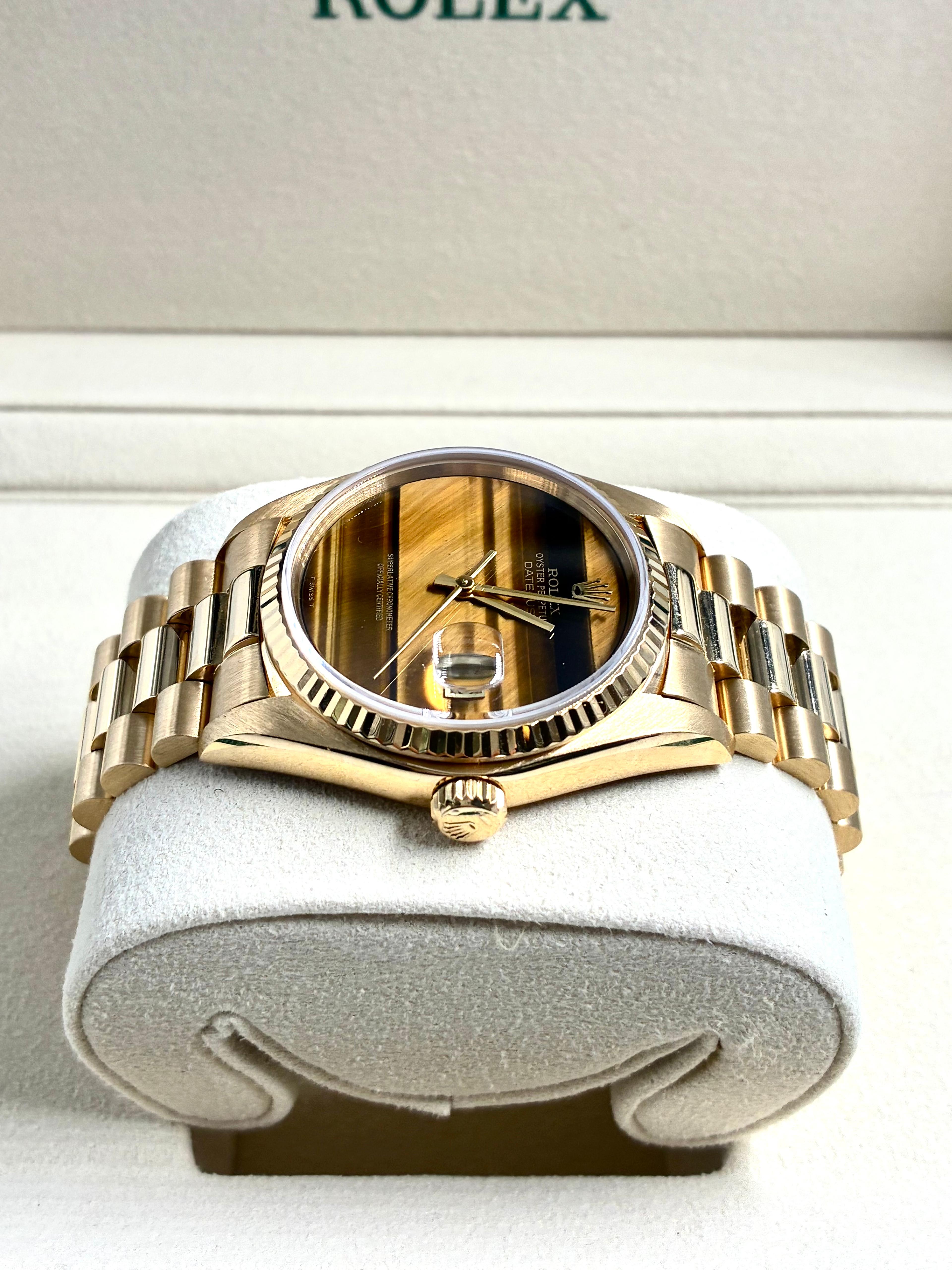 Rolex Datejust 16018 Tiger Eye