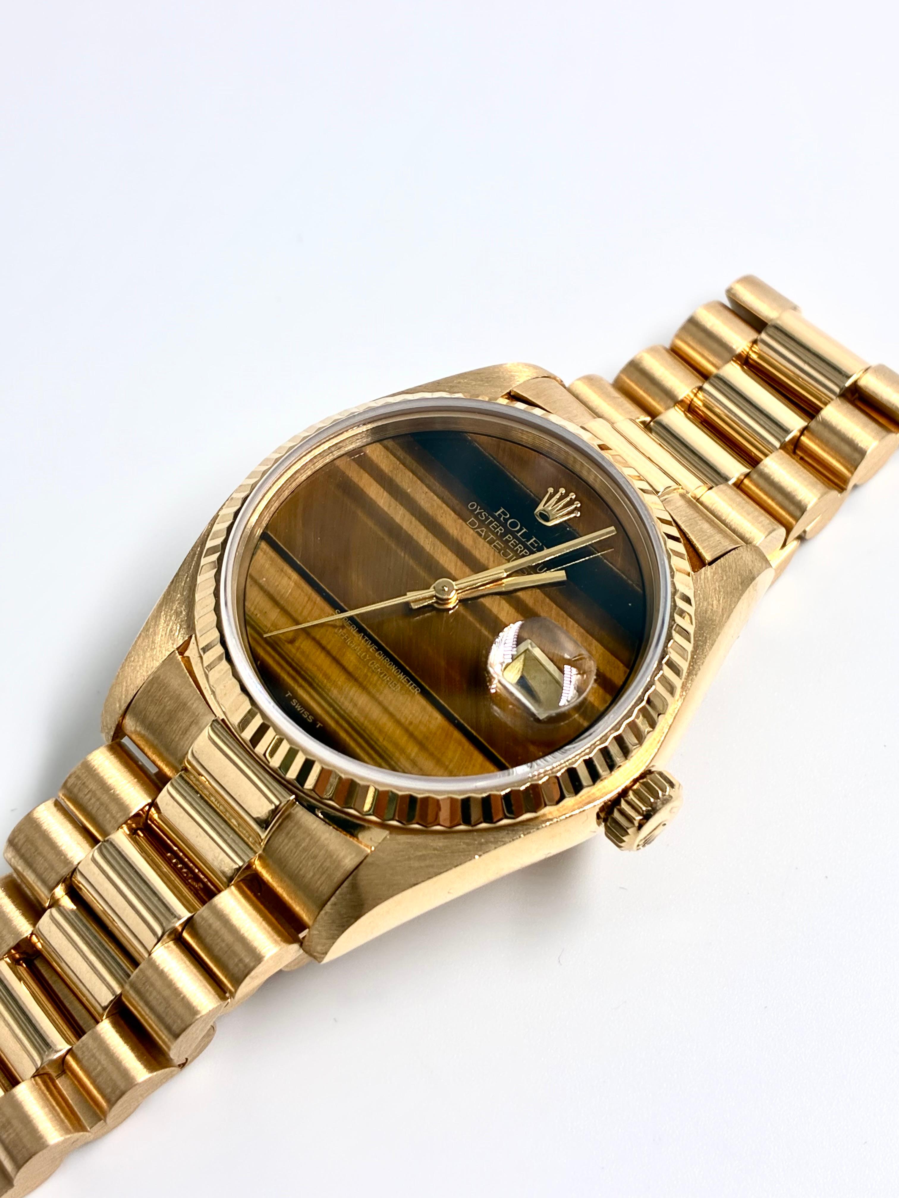 Rolex Datejust 16018 Tiger Eye