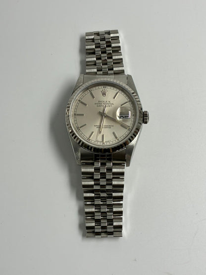 Rolex 16234 Silver Index Jubilee 1991