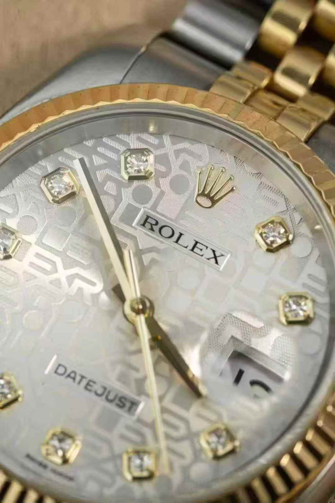 Rolex Datejust 36 116233 White Computer Naked