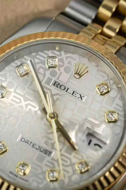 Rolex Datejust 36 116233 White Computer Naked