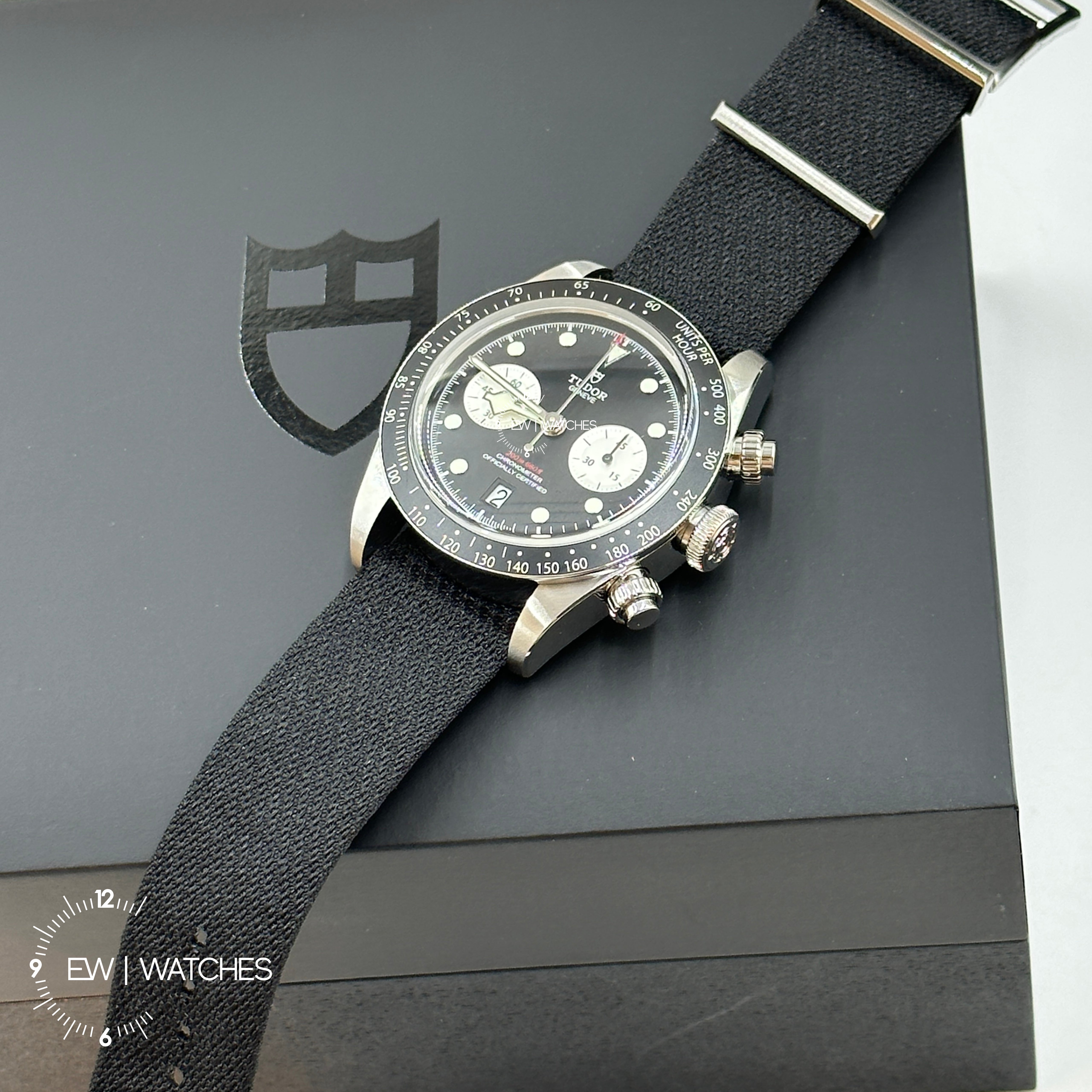 Tudor Black Bay Chrono 41mm 79360N-0007 Black Woven 2023
