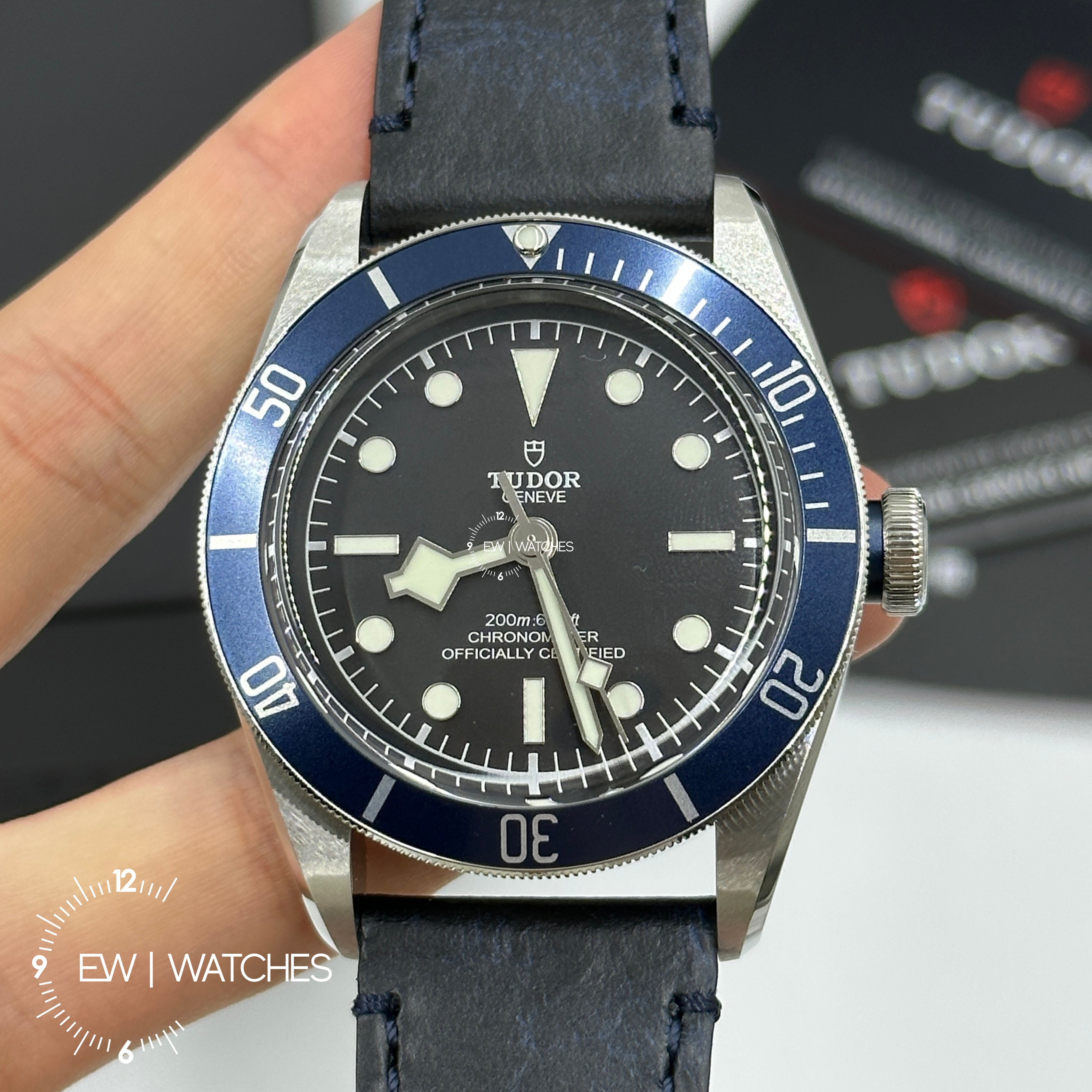 Tudor Black Bay 41mm 79230B-0007 Blue Leather 2024