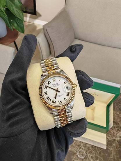 Rolex Datejust 31 278273 White Roman Jubilee 2025