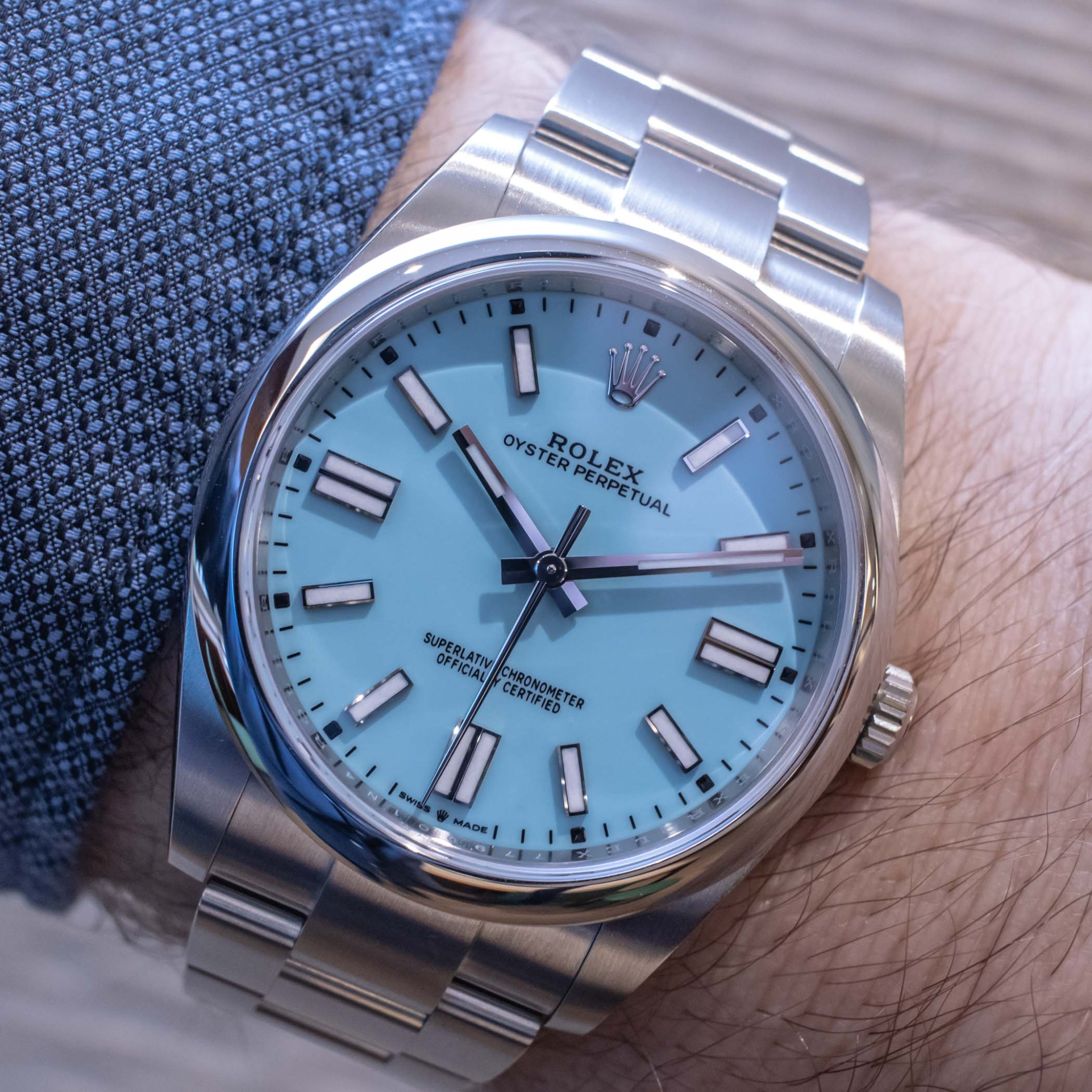 Reference 124300 (Turquoise Blue)