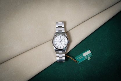 Rolex Oyster Perpetual Date 15000 WHITE 1987