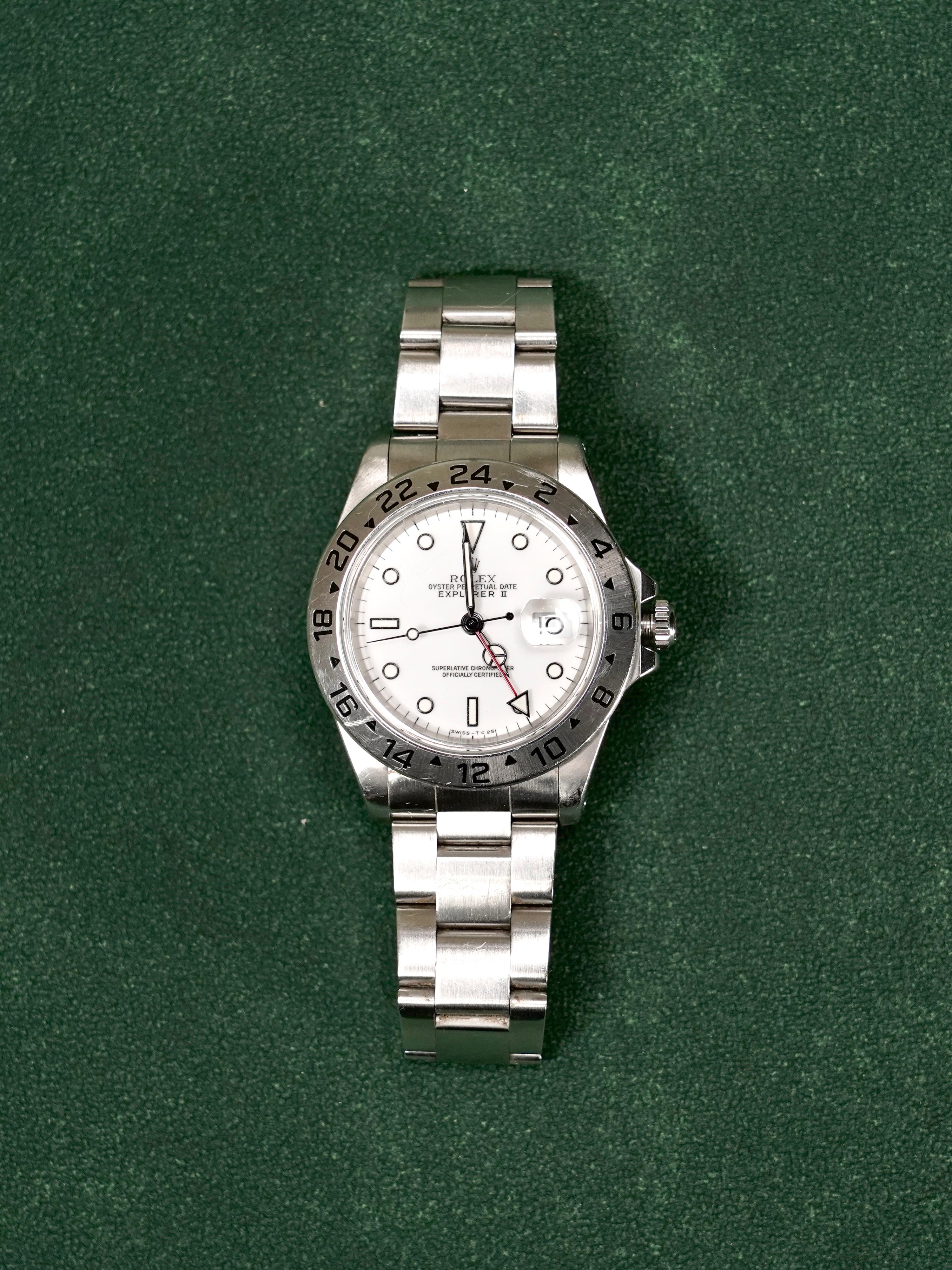 ROLEX 16570 white 1998 original paper
