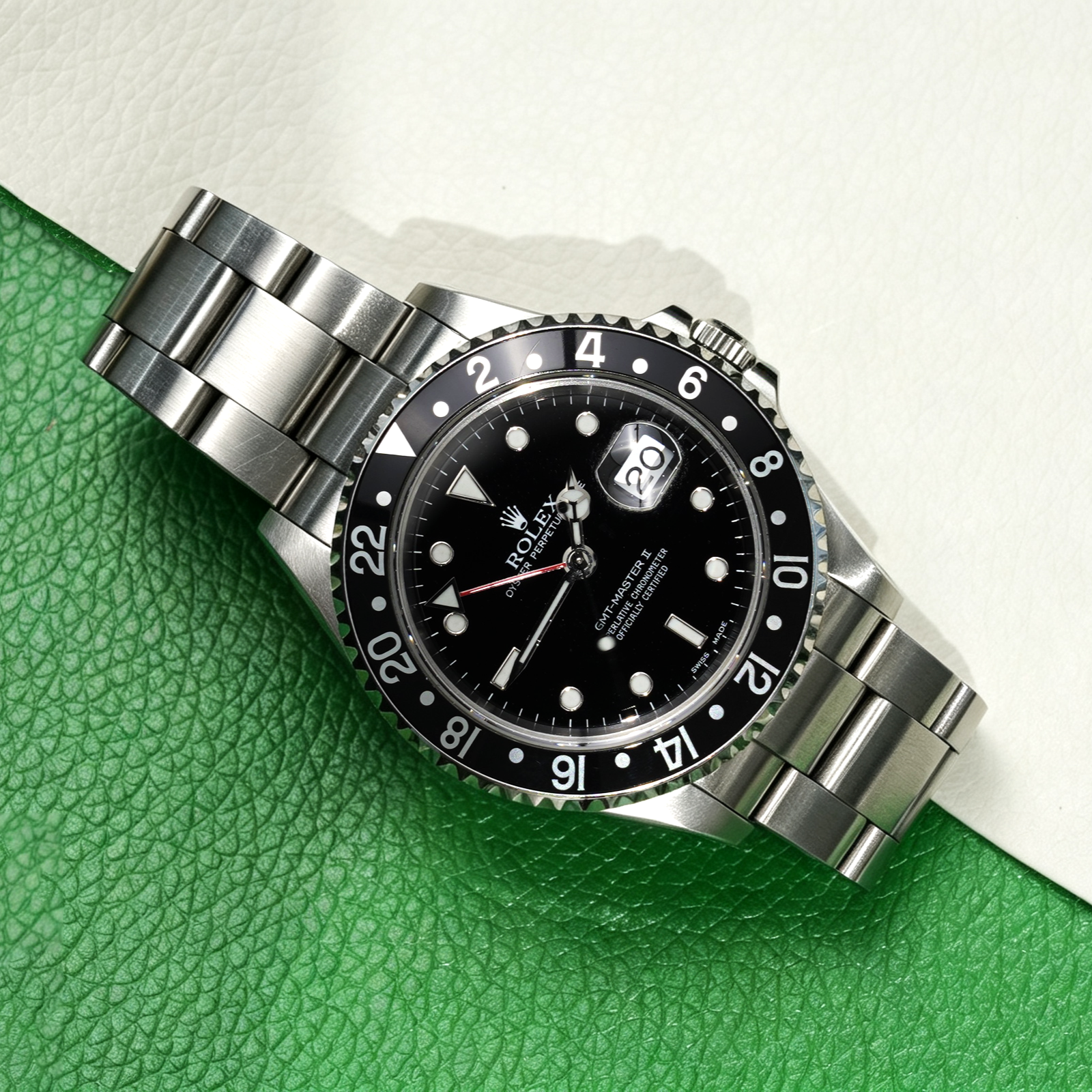 Rolex GMT-Master II 16710 Black Oyster 2001 full set