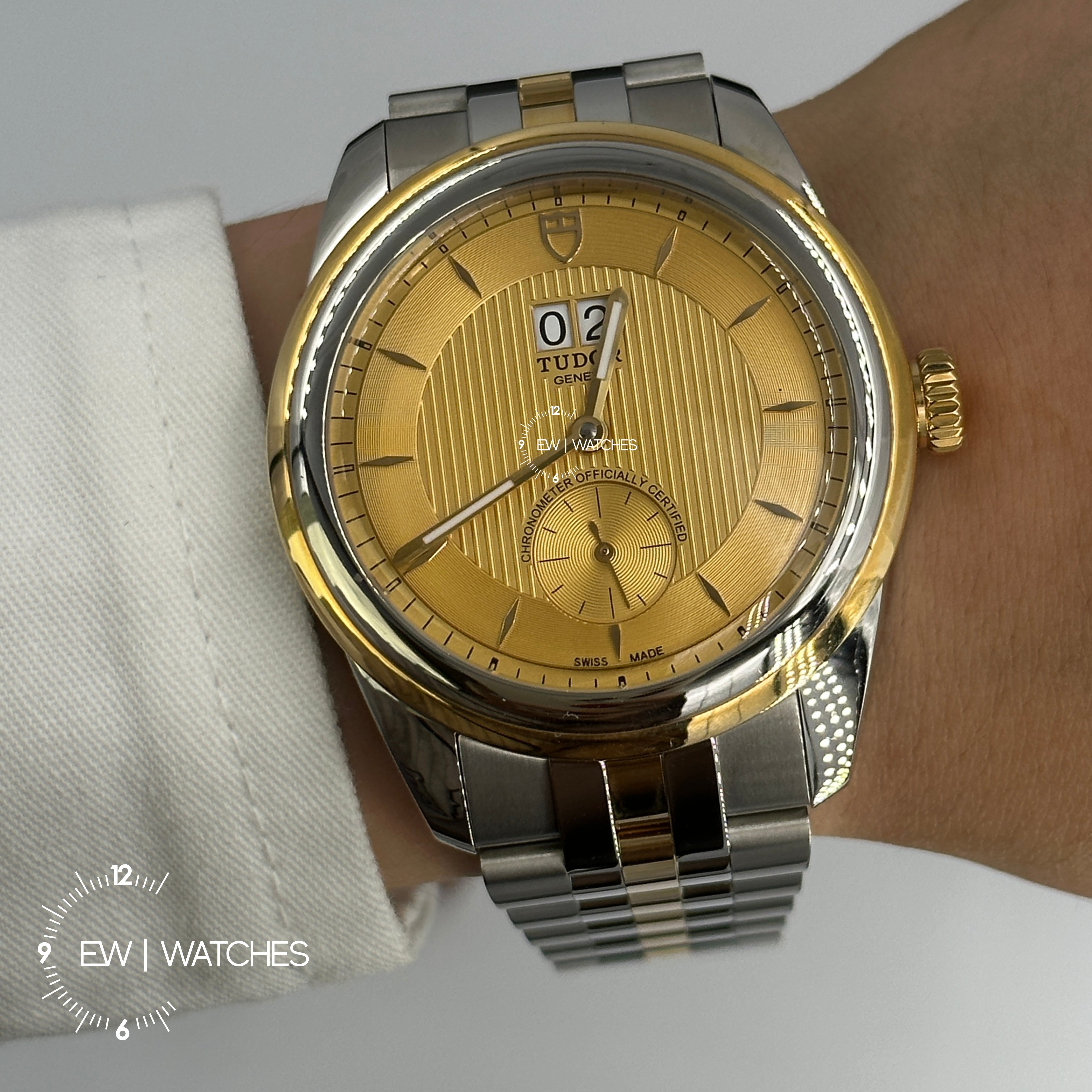 Tudor Glamour Double Date 42mm 57103-0003 Champagne 2024