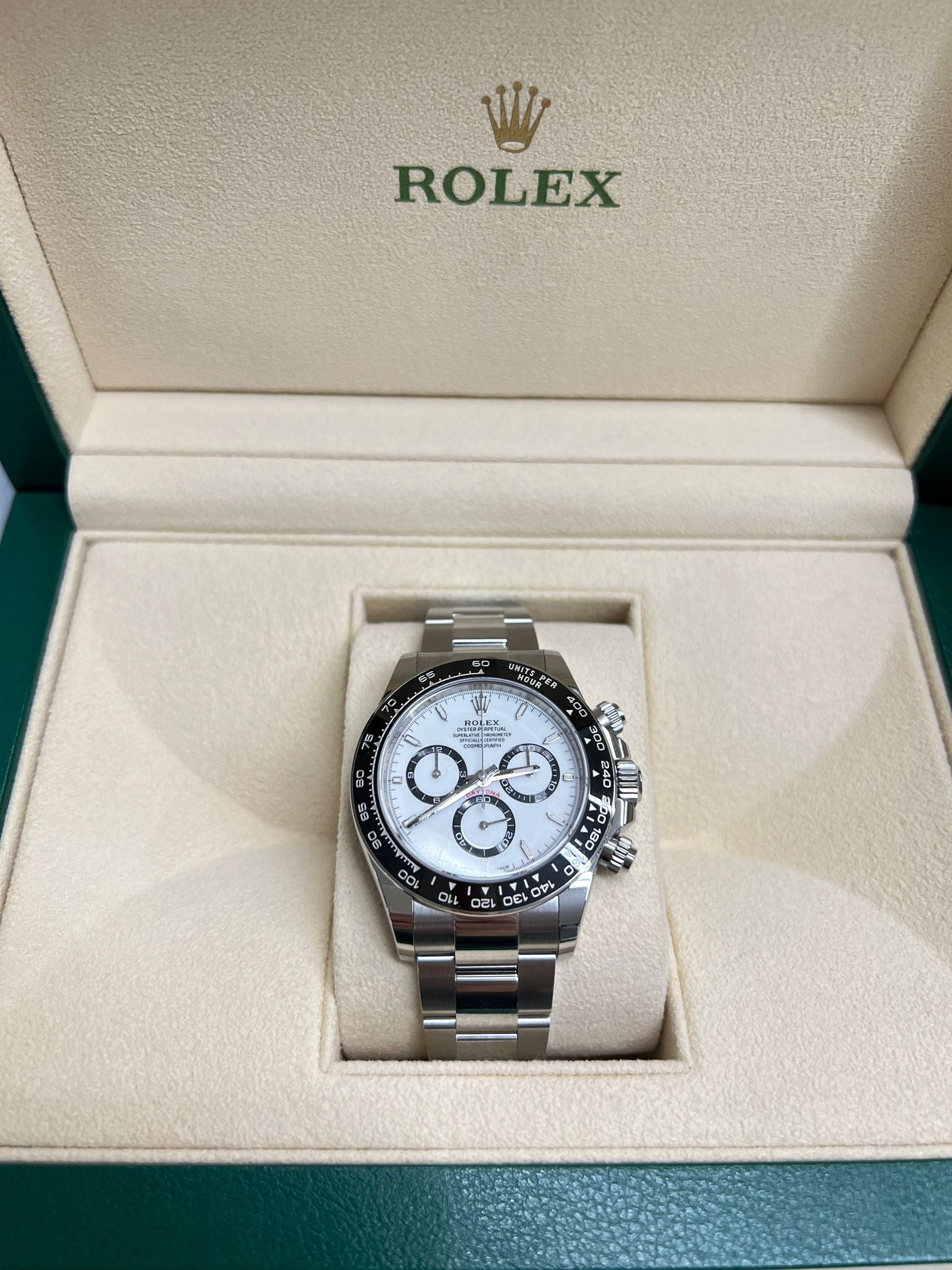 Rolex Cosmograph Daytona 126500 White