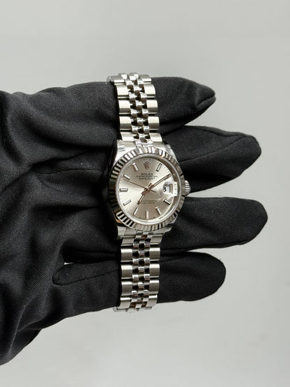 Rolex Lady-Datejust 279174 Silver Index Jubilee 2025