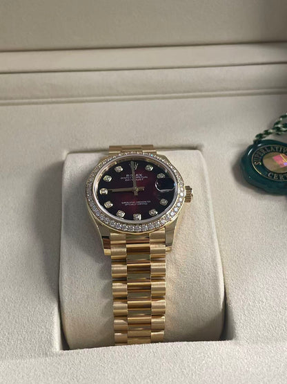 Rolex Datejust 31 278288RBR G Red Ombre President 2025