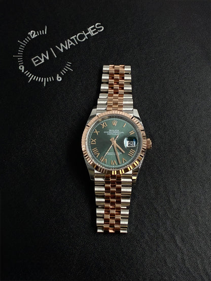 Rolex Datejust 36 126231 New Green Roman Jubilee 2026