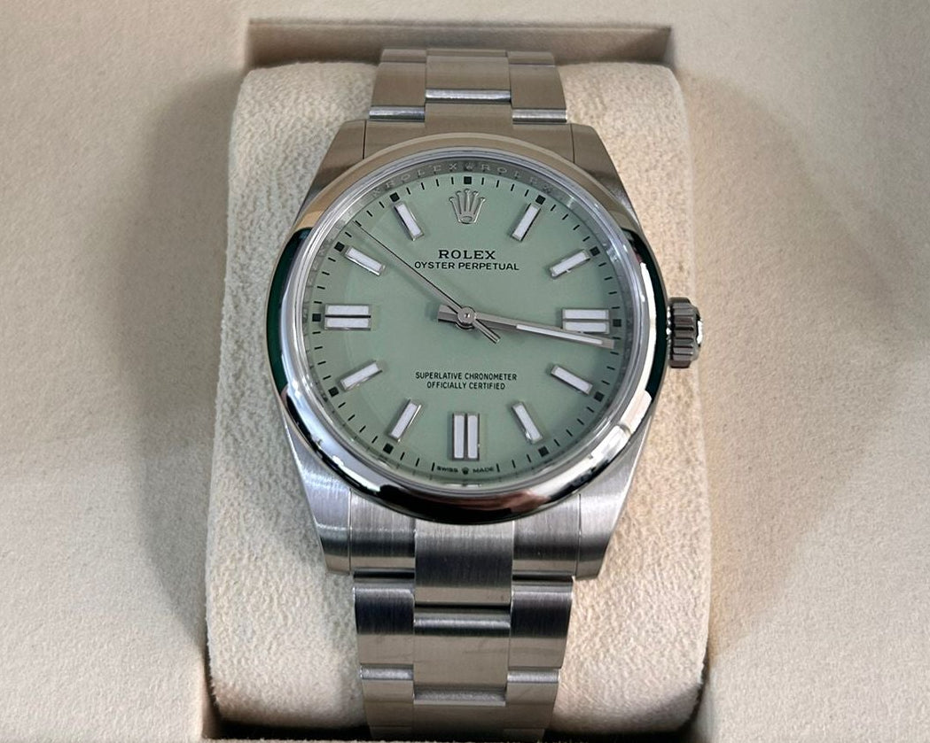 Rolex Oyster Perpetual 134300 Pistachio Green m134300-0006 2025